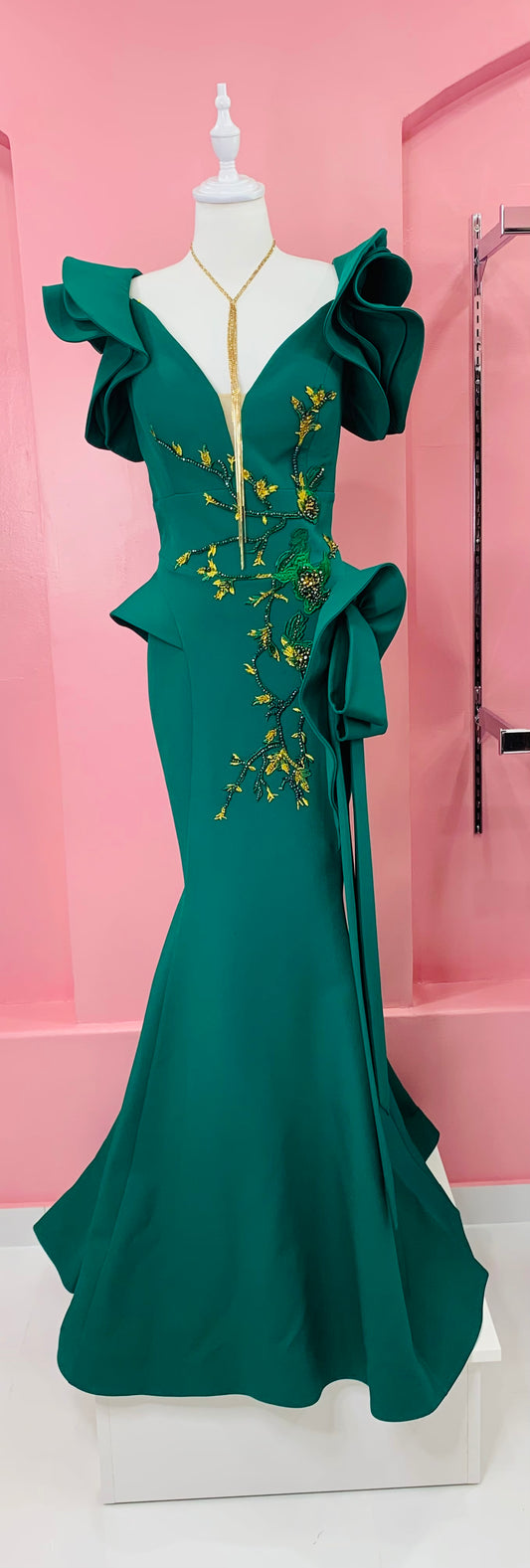 Evening Dress Green