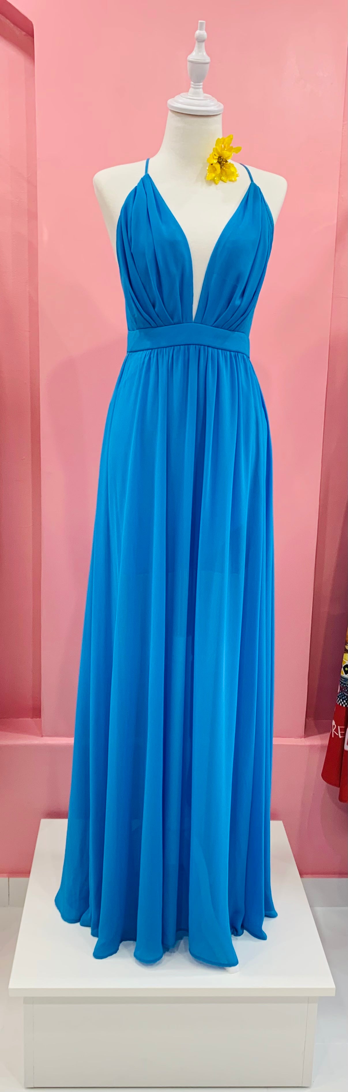 Evening Dress Light Blue